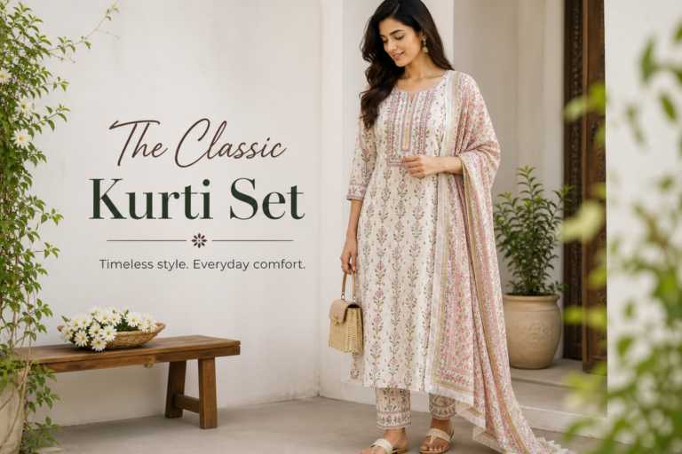 The Classic Kurti Set: A Timeless Essential for Every Woman