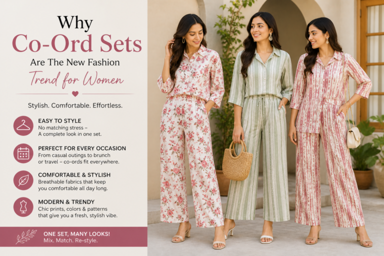 Why Co-Ord Sets Are the New Fashion Trend for Women